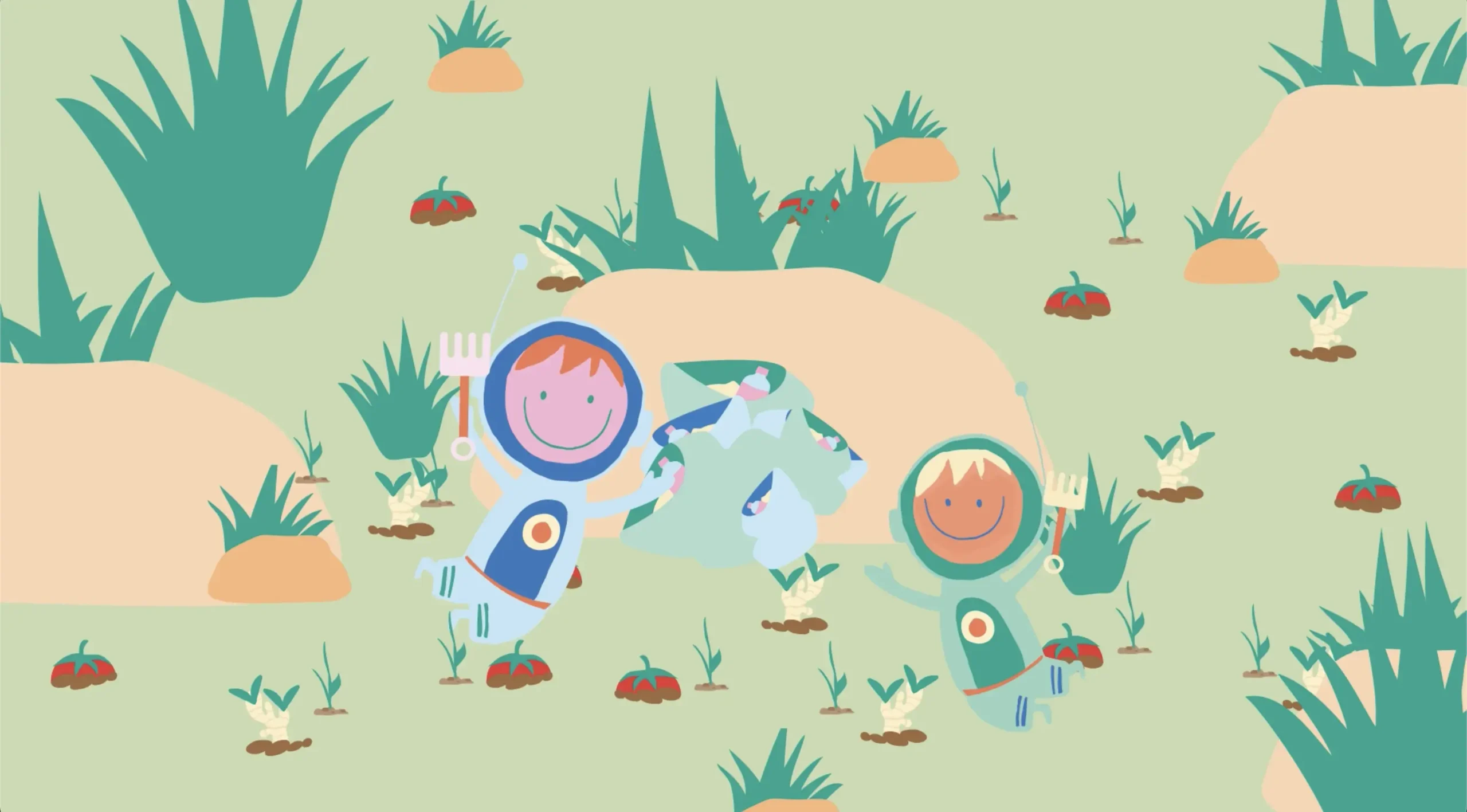 Naïf Care Animatie Een niet zo'n frisse duik